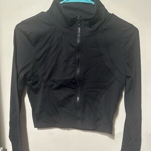 Forever 21 Black Zip-Up Jacket